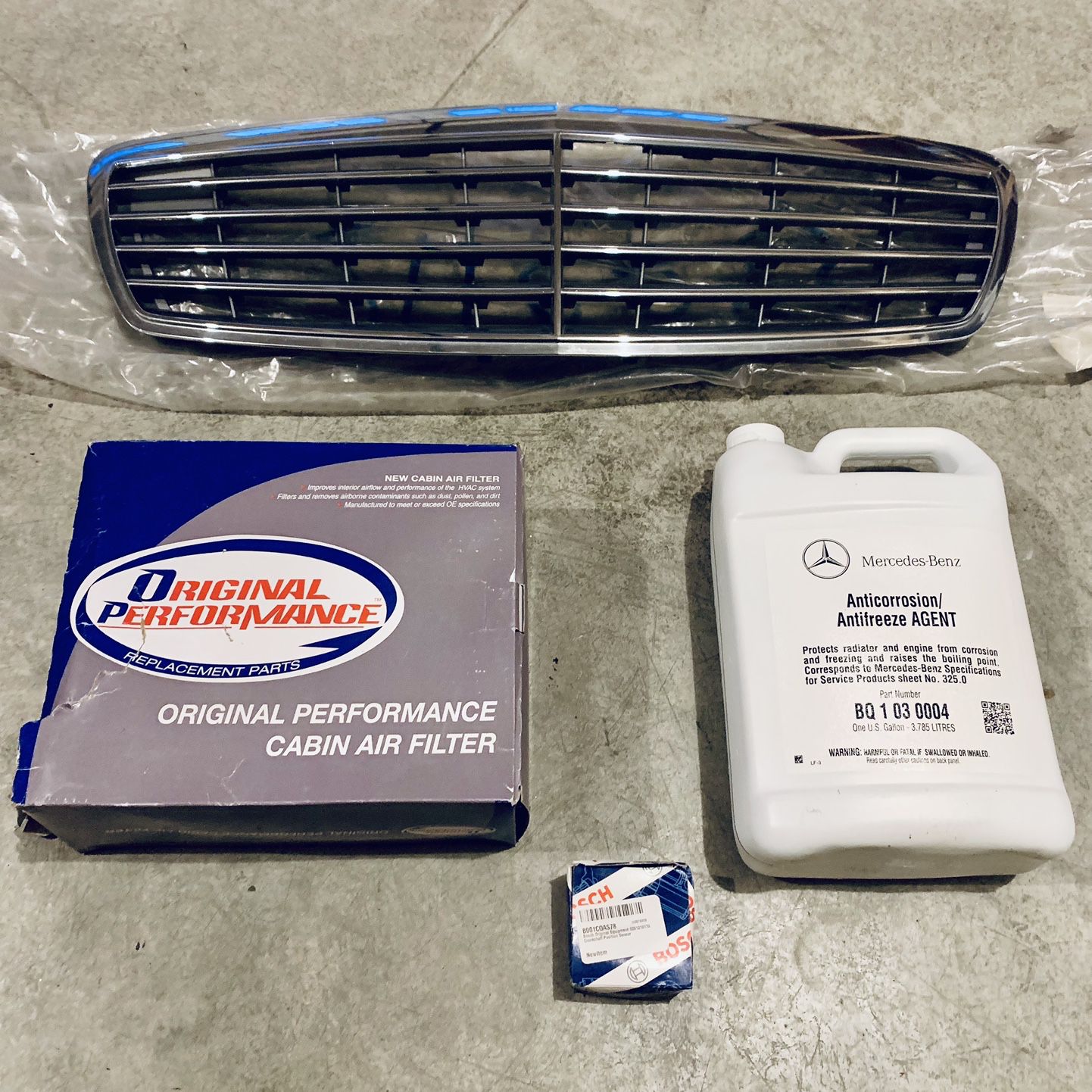 Some spare new parts for W211  MERCEDES E CLASS