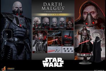 Hot Toys Darth Malgus 1/6 Scale Figure / Sideshow - Brand New