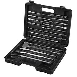 17PC Drill Bits & Chisel SDS PLUS Rotary Hammer BIt Set Fits Bosch & Hilti Plus