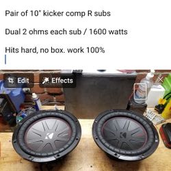 Kicker Subs