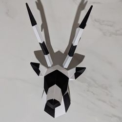 Geometrical Deer Head