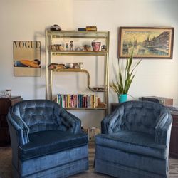 Vintage Barrel Chairs