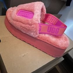 Pink Ugg Slides