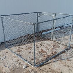 Dog run Metel Kennel Enclosure 6x6x4 Tall