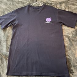 G59 Grey Day Purple Skull T-shirt