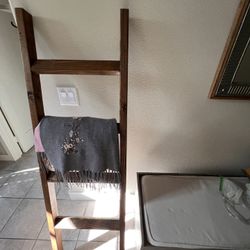 Wood Ladder Decor. Firm price