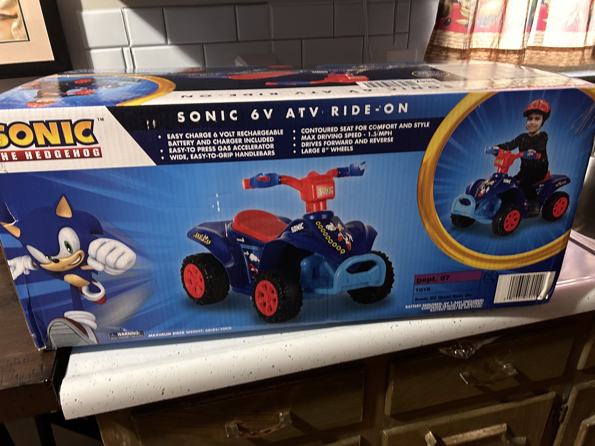 Small Cycle 6 V ATV