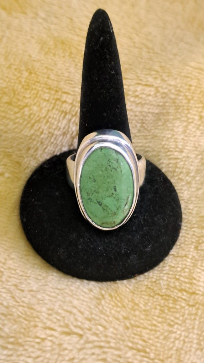 Green Turquoise Ring
