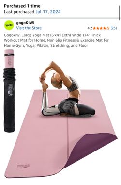 XL Pink Yoga Mat