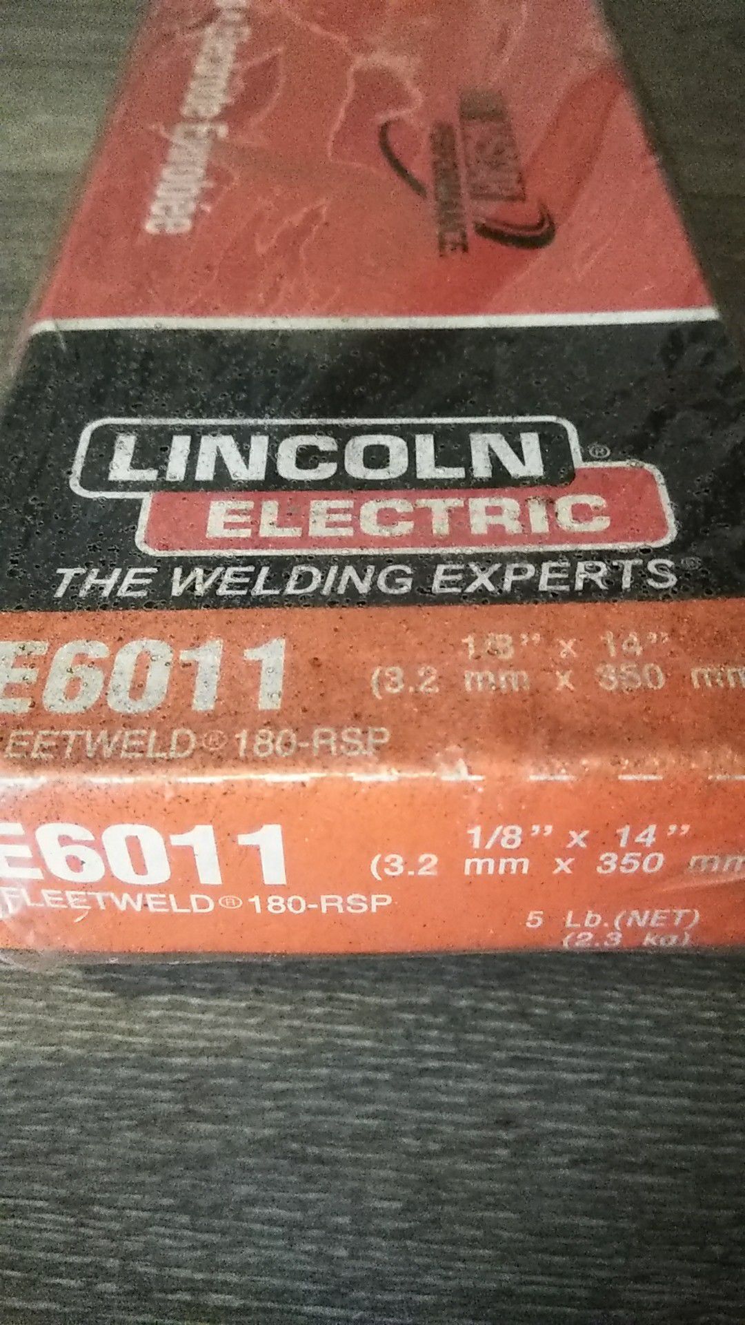 Lincoln Electric 5-lbs 1/8-in 6011 All Position Stick Electrode Welding Sticks Item # 178718 Model # ED030563