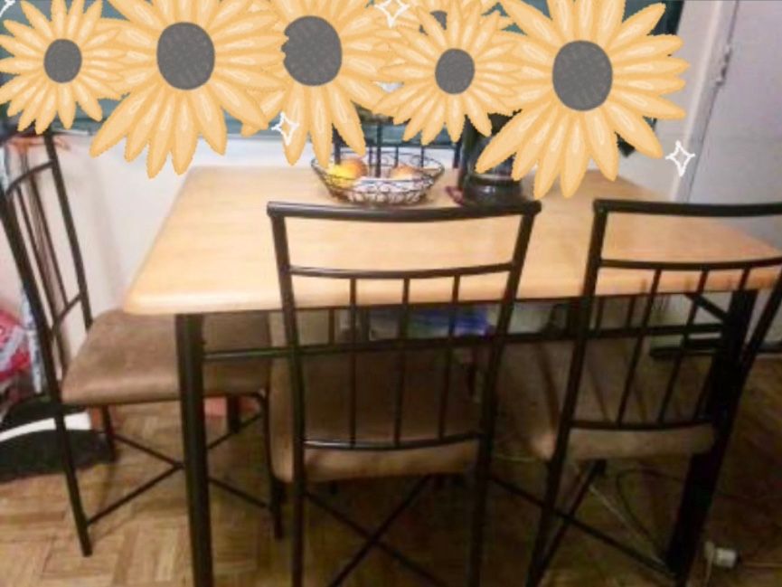Dining Room Table Chair Set
