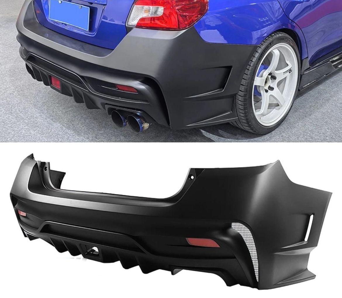 15-21 Subaru WRX STI Rear Bumper Varis Style Conversion 