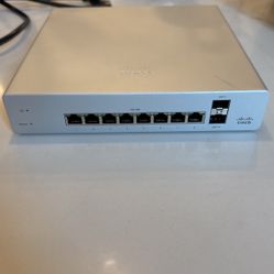 Meraki MS220 Series 8 Port Gigabit PoE Switch