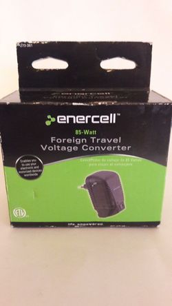 FOREIGN TRAVEL VOLTAGE CONVERTER