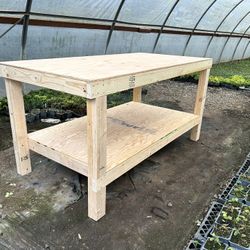 Workbench With Bottom Shelf 🔨🔧🪛🛠️🧰🪚