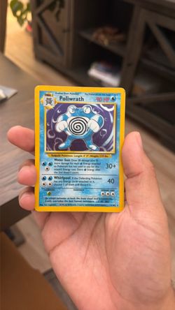 Poliwrath Pokémon Card Base Set 13/102