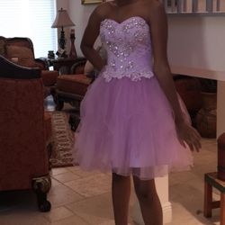 Purple Prom Dress