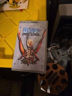 Heavy Metal animated movie , on the Sony PSP UMD Video format
