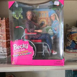 Becky Friend Of Barbie. School Photographer 
