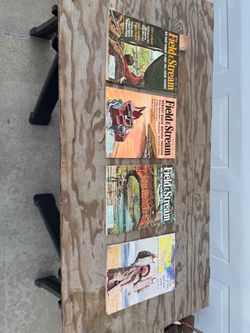 Vintage 1961 Field & Stream magazines and one western outdoors