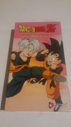 Dragon Ball Z World Tournament junior division VHS movie tape