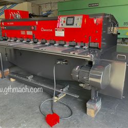 Amada M-2560 Shear 8ft X 1/4” Mild Steel Capacity Power Backgauge