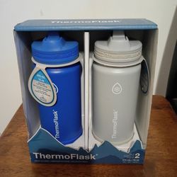  2 Thermoflask 16 Oz Brand New 