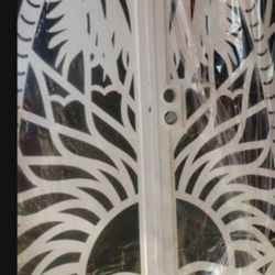 60x80 Heavy Duty Security Door Right Hand Palm Design 