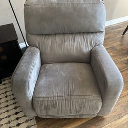 Grey Reclining Chair