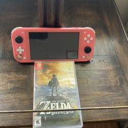 Pink Nintendo Switch Lite 