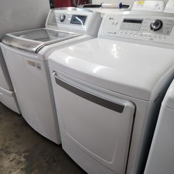 💯💯LG SET STEAM WASHER AND ELECTRIC DRYER WITH WARRANTY 