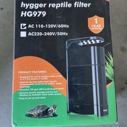 Reptile Filter (Turtle Filter)