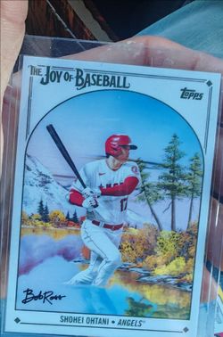 Topps Shoei Ohtani bob ross card