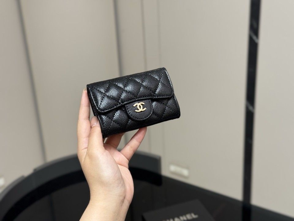 Black Women's Card Holder Wallet