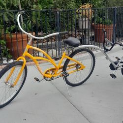 Tandem Bicycle Beach Cruiser 