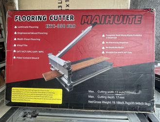 13” Heavy duty flooring cutter, Cuts anything from Engineered to WPC Flooring, Very nice