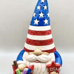 Jim Shore Heartwood Creek “Firework And Freedom” Gnome Figurine (contact info removed)