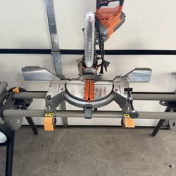 RIDGID Miter Saw & Stand