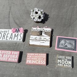 Baby girl bedroom decor