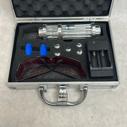 BX3 laser pen, pointer, set blue laser in case