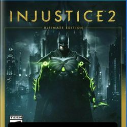 Injustice 2 Ultimate Edition No Case Sony PlayStation 4 PS4 Game
