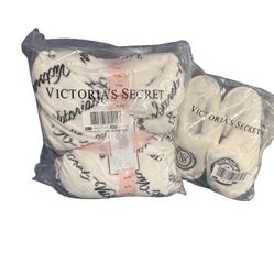 Victoria Secret Robe and Slipper Set
