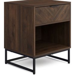 Nathan James Walnut Nightstands (2)