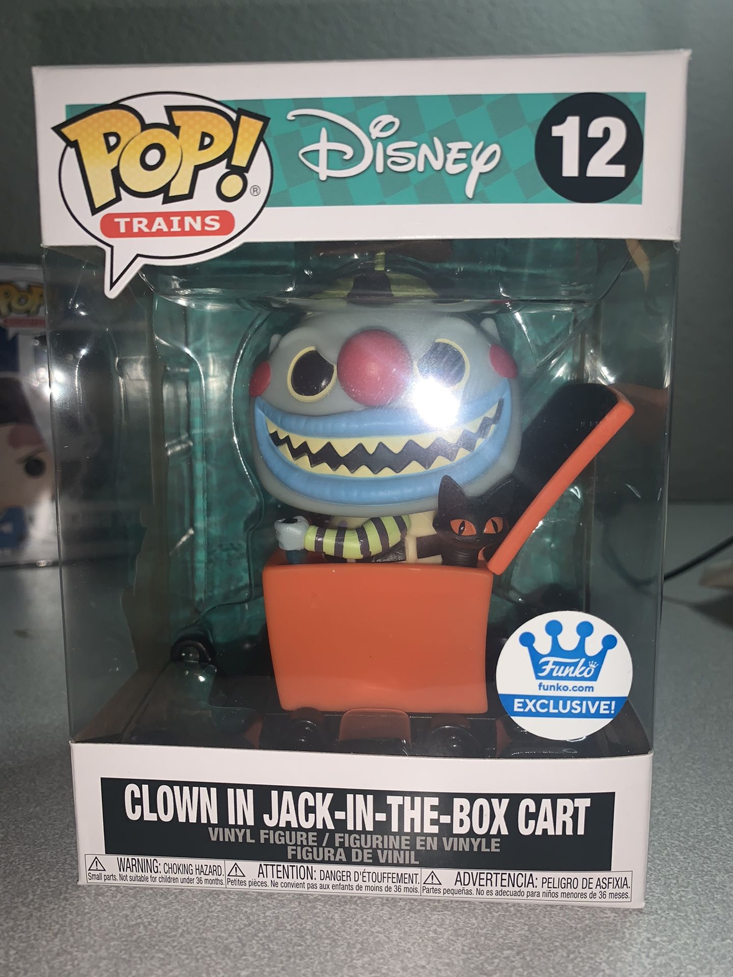 Funko POP! Disney The Nightmare Before Christmas - Clown in Jack-in-the-Box Cart