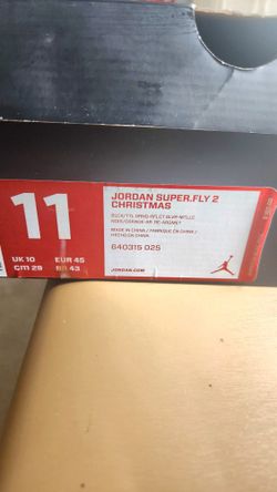 Jordan Super Fly 2 Christmas Edition