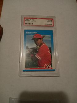 Barry Larkin PSA 9 HOF 1987