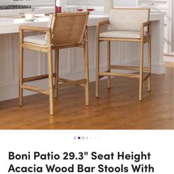 New Barstools In Box