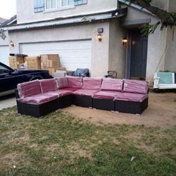 Patio Sofa Set Patio Couch Outdoor Patio Furniture 🚎🚛🆕