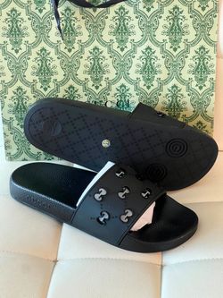 Gucci men women slides