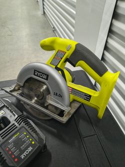 RYOBI 18V Cordless Circular Saw + Charger & Bag – No Battery